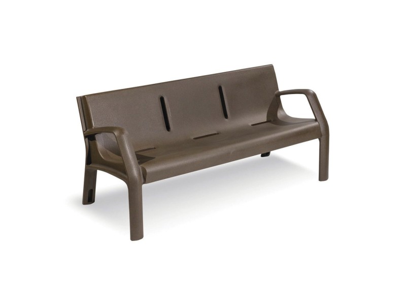 Banc exterieur Alvium en plastique recyclé Banc exterieur Alvium en plastique recyclé