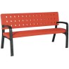 Banc exterieur Modo en plastique recyclé