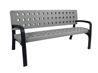 Banc exterieur Modo en plastique recyclé