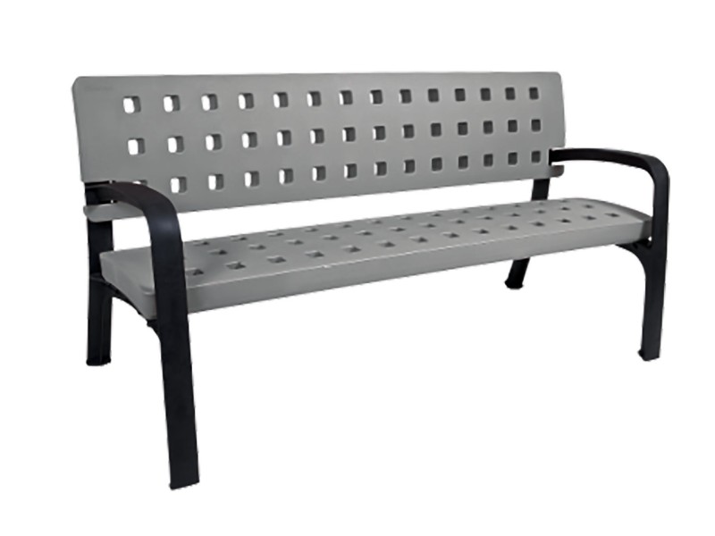 Banc exterieur Modo en plastique recyclé Banc exterieur Modo en plastique recyclé