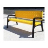 Banc exterieur Modo en plastique recyclé
