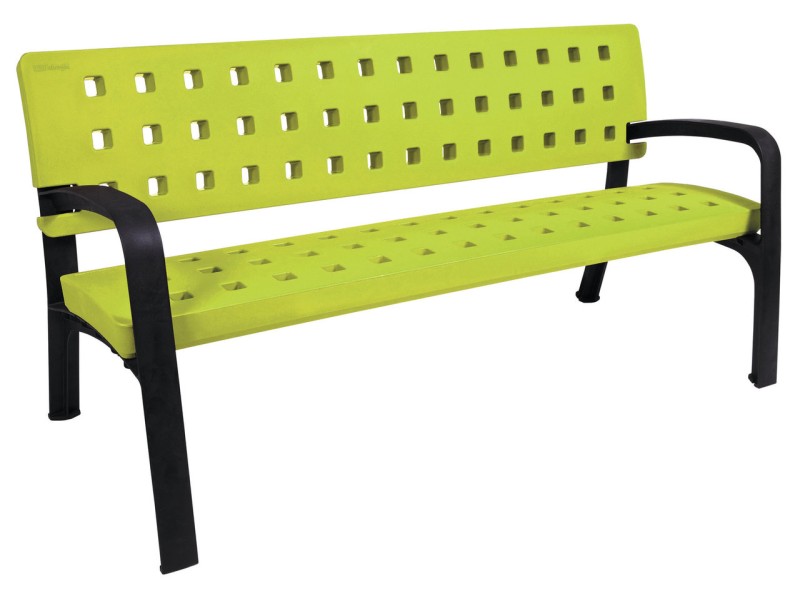 Banc exterieur Modo en plastique recyclé Banc exterieur Modo en plastique recyclé