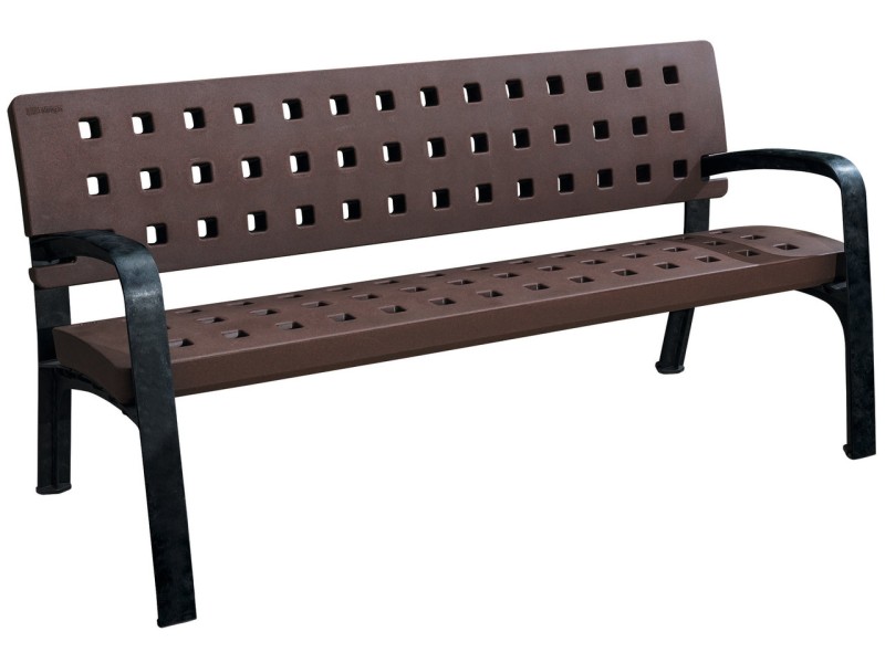 Banc exterieur Modo en plastique recyclé Banc exterieur Modo en plastique recyclé