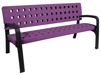Banc exterieur Modo en plastique recyclé
