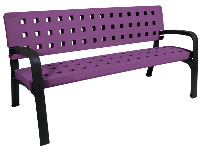 Banc exterieur Modo en plastique recyclé Banc exterieur Modo en plastique recyclé