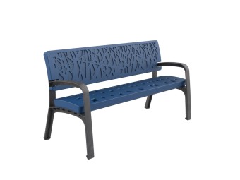Banc exterieur Maverick en plastique recyclé