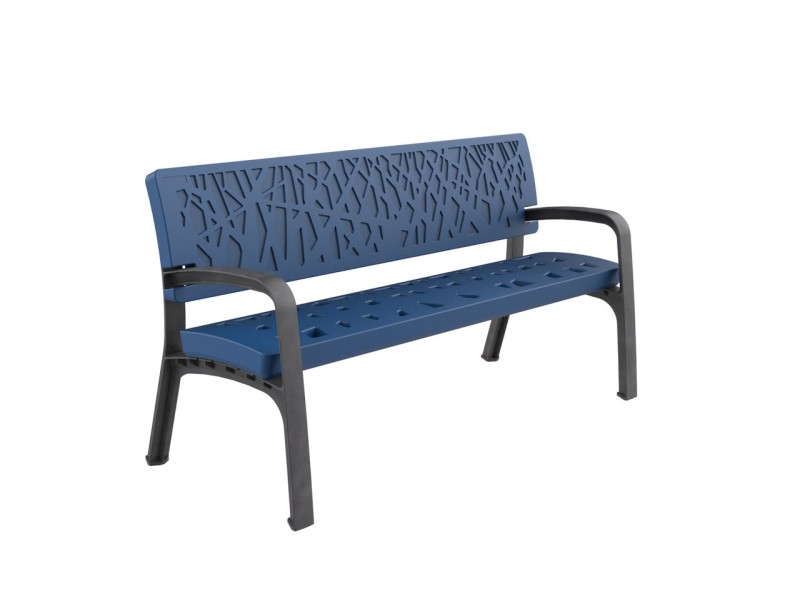 Banc exterieur Maverick en plastique recyclé Banc exterieur Maverick en plastique recyclé