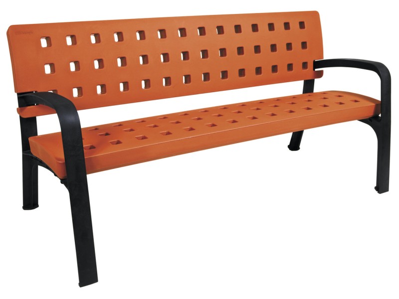 Banc exterieur Modo en plastique recyclé Banc exterieur Modo en plastique recyclé