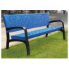Banc exterieur Maverick en plastique recyclé