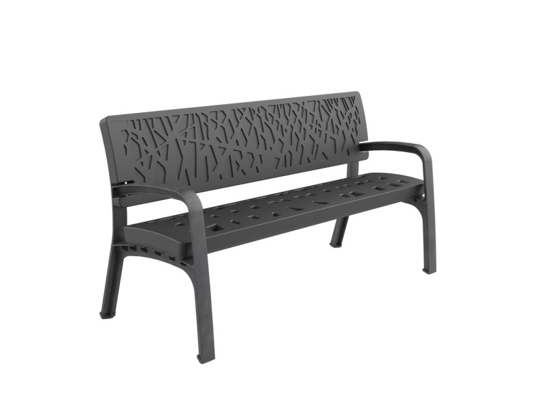 Banc exterieur Maverick en plastique recyclé Banc exterieur Maverick en plastique recyclé