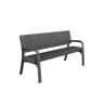 Banc exterieur Maverick en plastique recyclé
