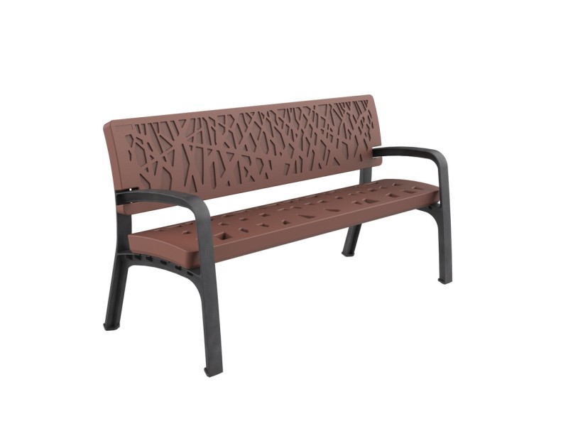 Banc exterieur Maverick en plastique recyclé Banc exterieur Maverick en plastique recyclé