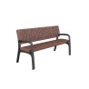 Banc exterieur Maverick en plastique recyclé