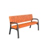 Banc exterieur Maverick en plastique recyclé