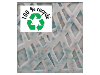 Banc exterieur Maverick en plastique recyclé issu des océans