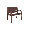 Fauteuil exterieur Modo en plastique Eco avec accoudoirs
