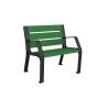 Fauteuil exterieur Modo en plastique Eco avec accoudoirs