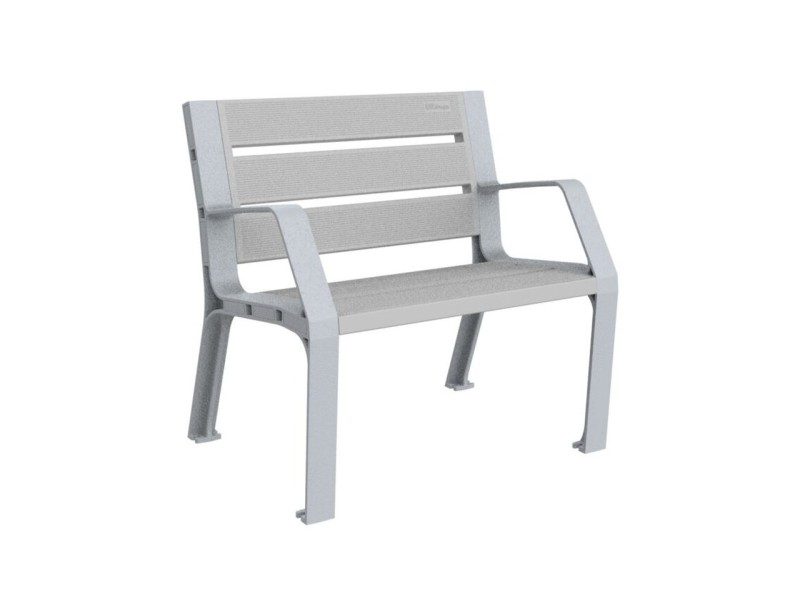 Fauteuil exterieur Modo en plastique Eco avec accoudoirs Fauteuil exterieur Modo en plastique Eco avec accoudoirs