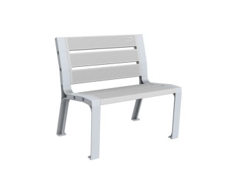 Fauteuil exterieur Modo en plastique Eco sans accoudoirs