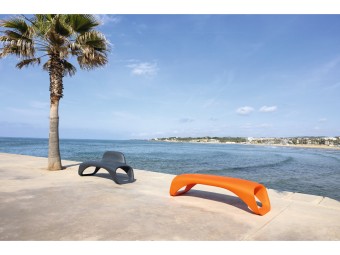 Banc exterieur Aire en plastique recyclé