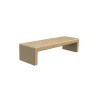 Banquette exterieure Zeus en plastique recyclé