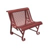 Fauteuil exterieur Santiago en acier peint