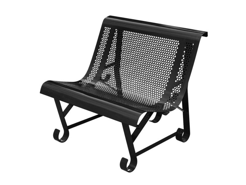 Fauteuil exterieur Santiago en acier peint Fauteuil exterieur Santiago en acier peint
