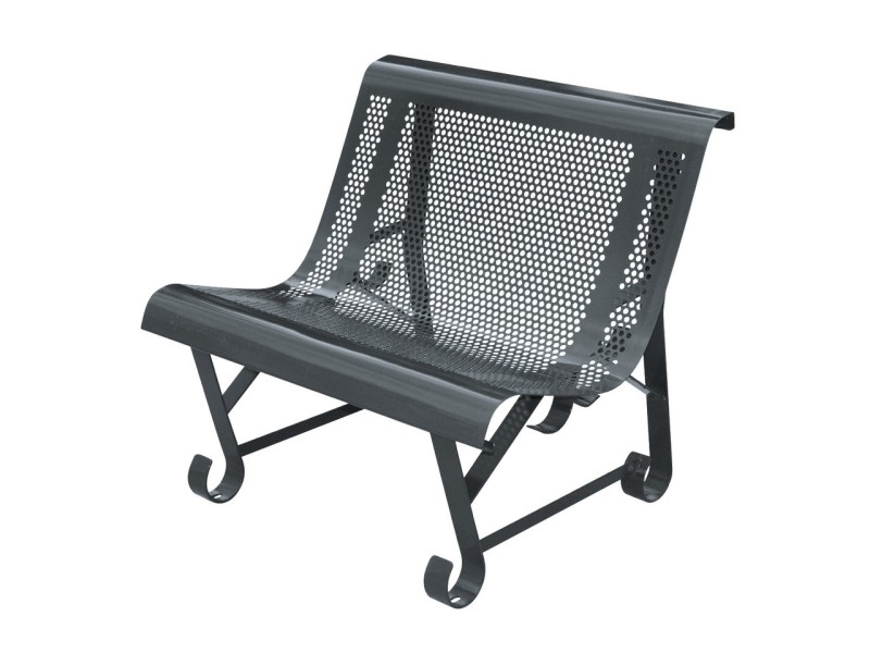 Fauteuil exterieur Santiago en acier peint Fauteuil exterieur Santiago en acier peint