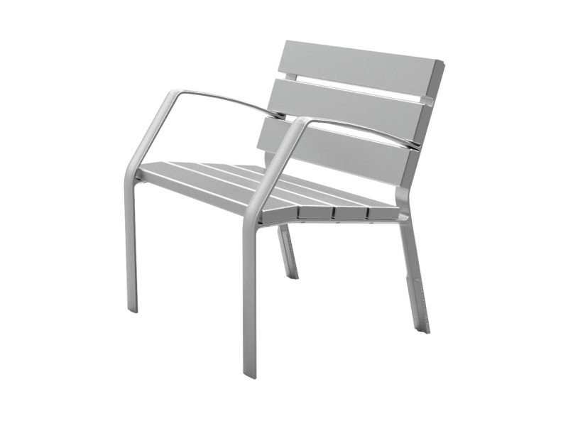 Fauteuil exterieur Modo-10 en aluminium Fauteuil exterieur Modo-10 en aluminium