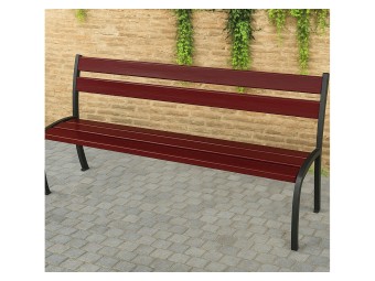 Banc exterieur Détroit en bois exotique