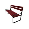 Banc exterieur Dallas en bois exotique