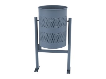 Corbeille de ville Barcelona ronde 60 L