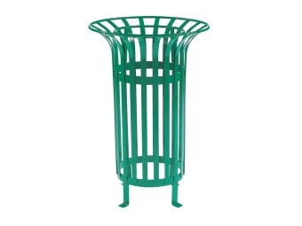 Corbeille de ville Rio avec porte-sac