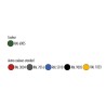 Corbeille de ville Rio assemblable bi-flux