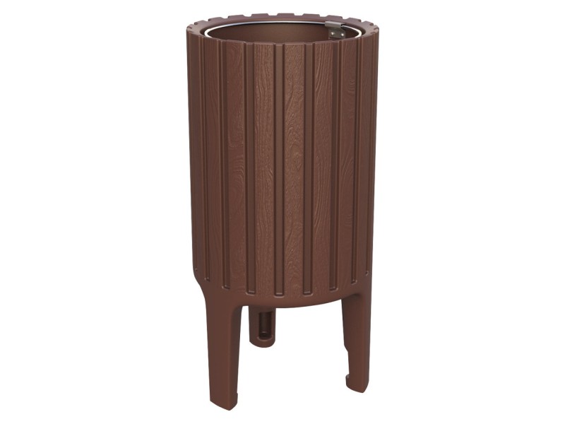 Corbeille de ville Ecocity en plastique Corbeille de ville Ecocity en plastique