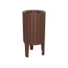 Corbeille de ville Ecocity en plastique
