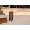Corbeille de ville Ecocity en plastique