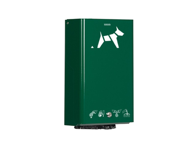Distributeur mural de sacs liasses pour déjections canines Hygeca Distributeur mural de sacs liasses pour déjections canines Hygeca