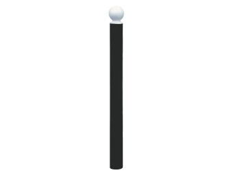 Potelet Cadix à tête boule haute visibilité - PMR