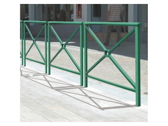 Barrière de ville Hambourg croix de St André