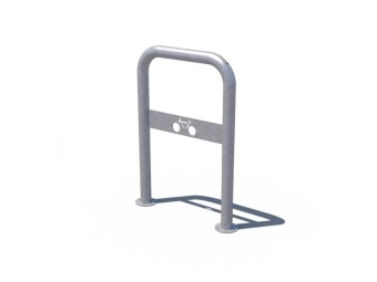 Arceau vélo avec picto galvanisé