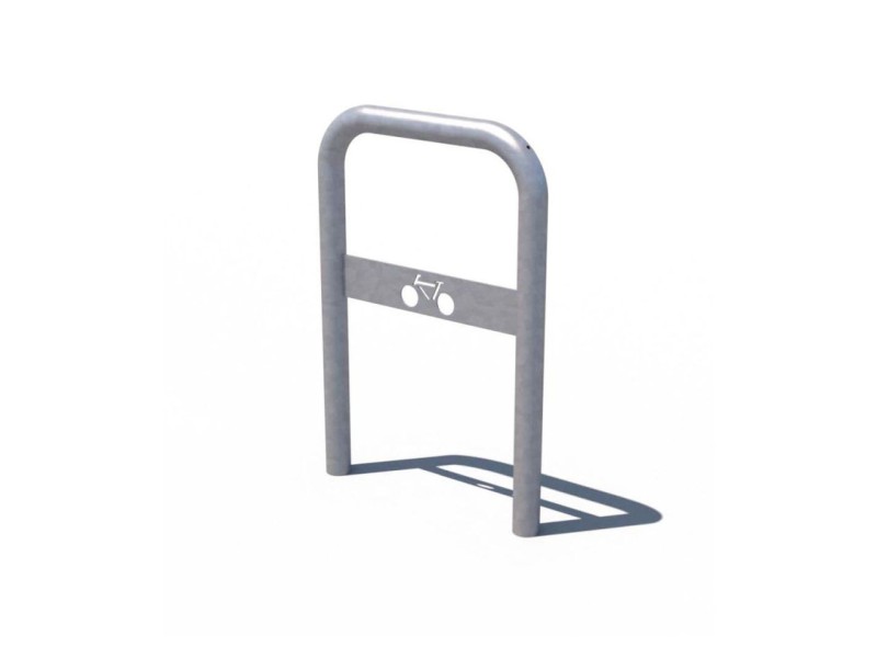 Arceau vélo avec picto galvanisé Arceau vélo avec picto galvanisé
