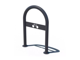 Arceau vélo en U ECO avec picto peint