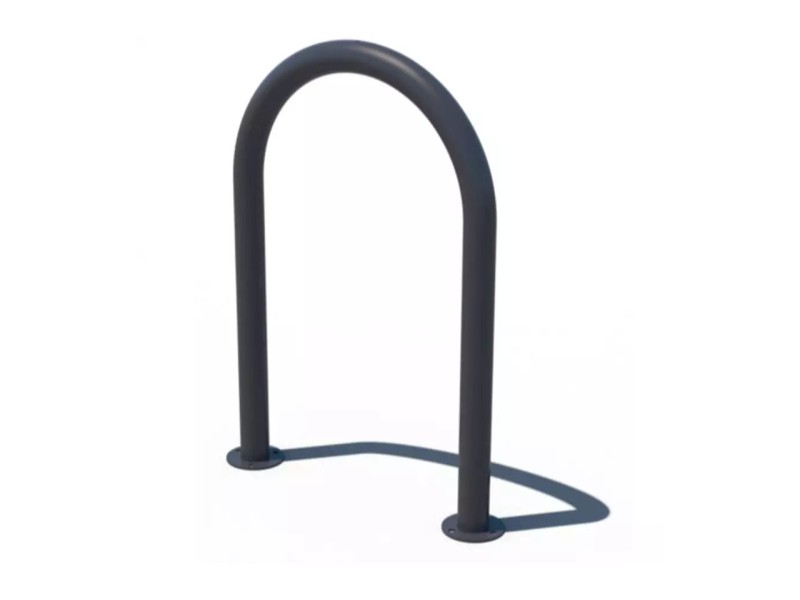 Arceau vélo en U peint Arceau vélo en U peint