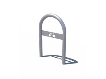 Arceau vélo en U avec picto galvanisé