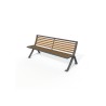 Banc public Horizon stratifié compact
