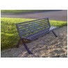 Banc public Horizon métal peint