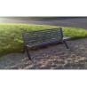 Banc public Horizon métal peint