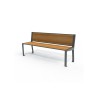 Banc public Square stratifié compact