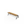 Banquette Bergerac stratifié compact